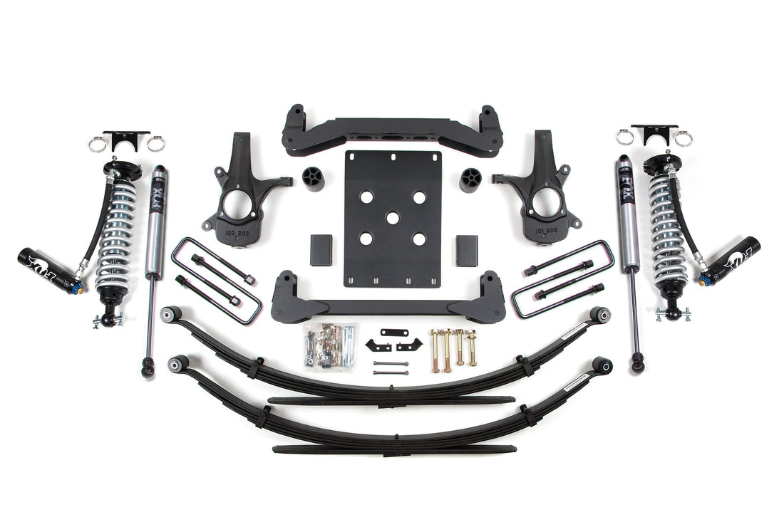 4 Inch Lift Kit | FOX 2.5 Coil-Over | Chevy Silverado or GMC Sierra 1500 (07-13) 2WD