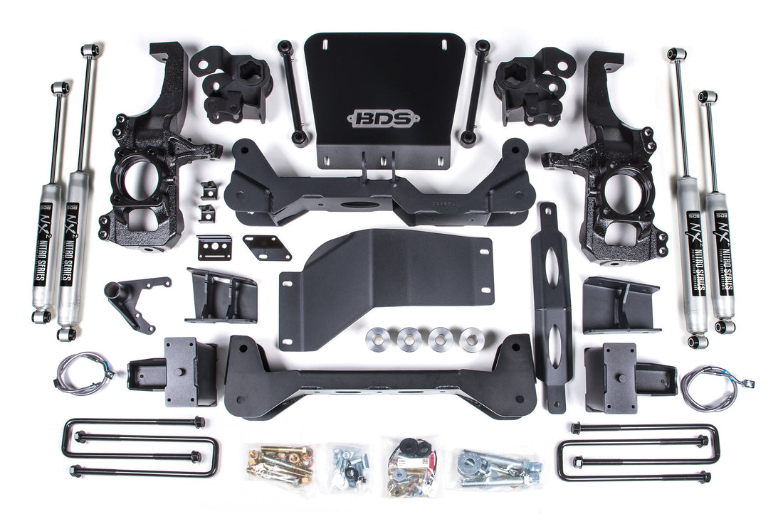 6.5 Inch Lift Kit | Chevy Silverado or GMC Sierra 2500HD/3500HD (20-26) 4WD