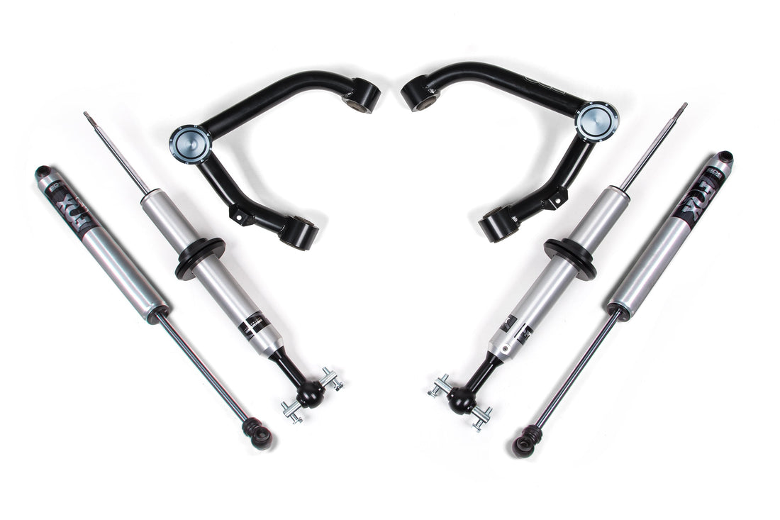 2 Inch Leveling Kit | FOX 2.0 Snap Ring Strut | Chevy Silverado or GMC Sierra 1500 (14-18) 4WD