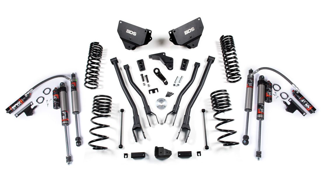 4 Inch Lift Kit w/ 4-Link | Ram 2500 (14-18) 4WD | Gas