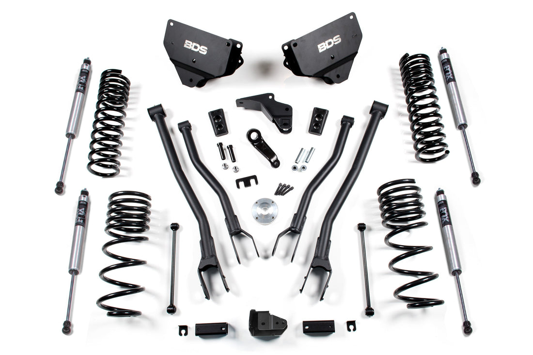 4 Inch Lift Kit w/ 4-Link | Ram 2500 (14-18) 4WD | Diesel