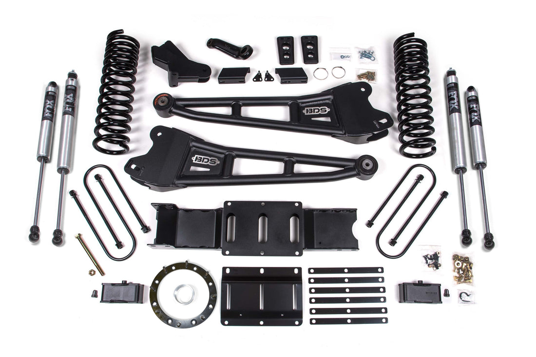 4 Inch Lift Kit w/ Radius Arm | 2 Inch Rear Block | Ram 3500 (19-24) 4WD | Diesel