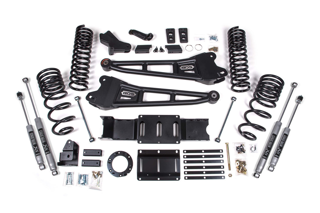 4 Inch Lift Kit w/ Radius Arm | Ram 2500 (19-26) 4WD | Gas