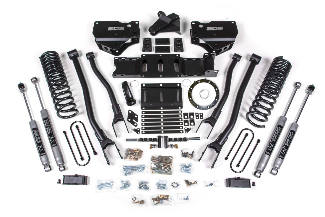 4 Inch Lift Kit w/ 4-Link | Ram 3500 (19-23) 4WD | Diesel