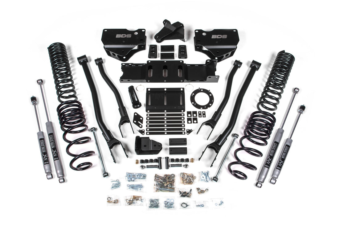 4 Inch Lift Kit w/ 4-Link | Ram 2500 (19-26) 4WD | Gas