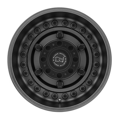 Black Rhino Armory Matte Gun Black Wheels - 65679