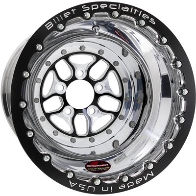 Billet Specialties Comp 7 Series Black Single Beadlock Wheels - S1564