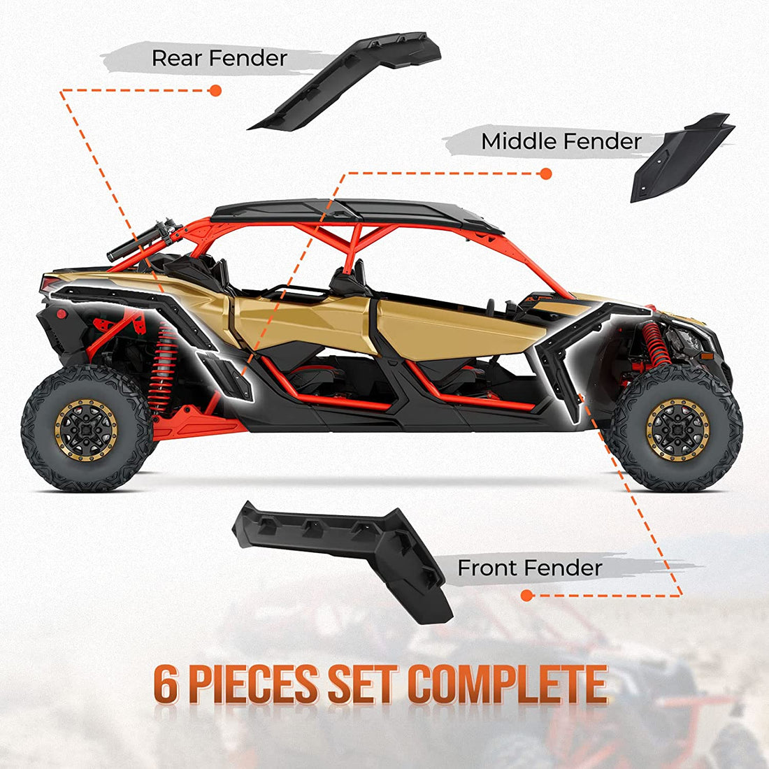 Fender Flares & Nerf Bars for Can-Am Maverick X3 - view 10