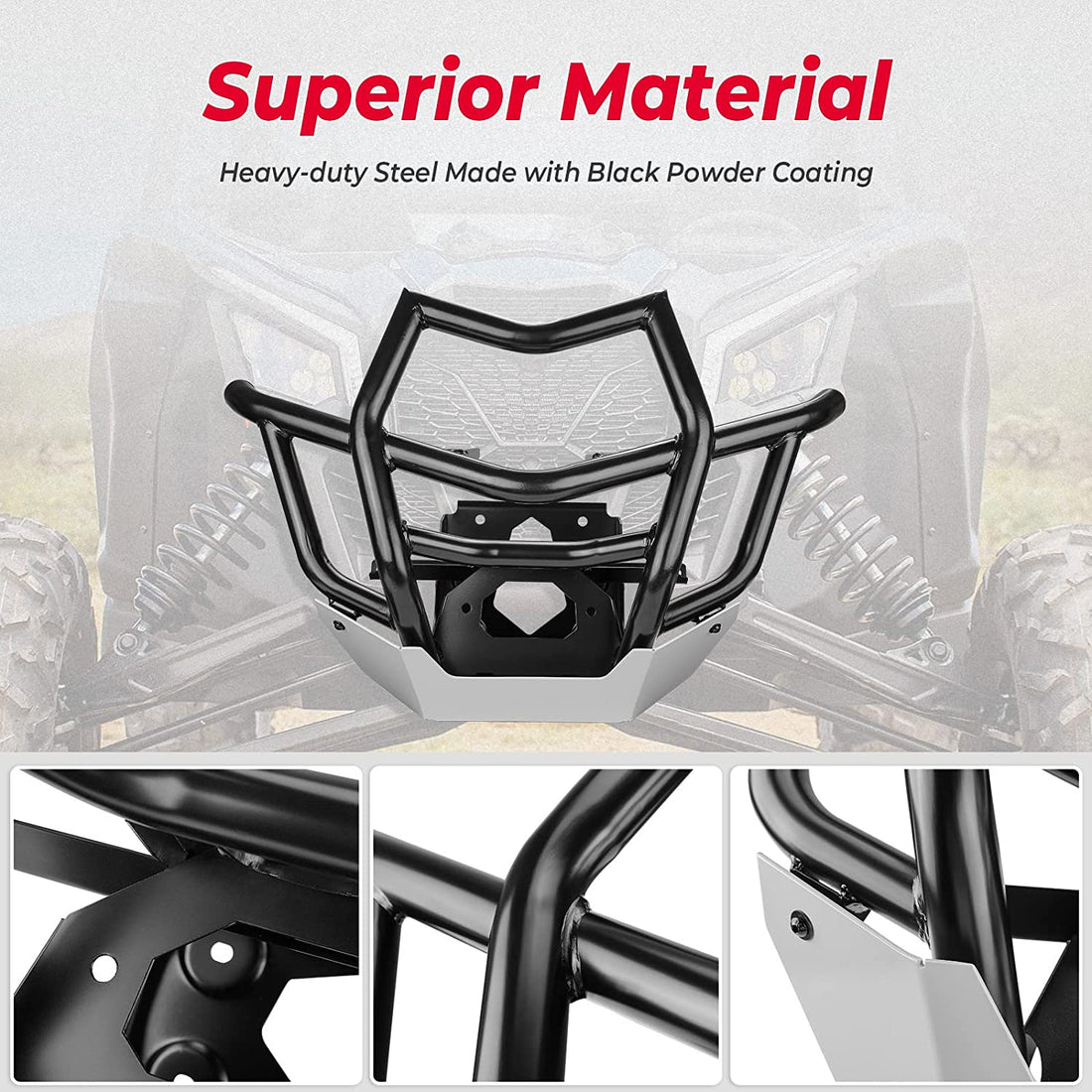 Front Bumpers & Hard Roof for Can-Am Maverick X3 MAX - view 4