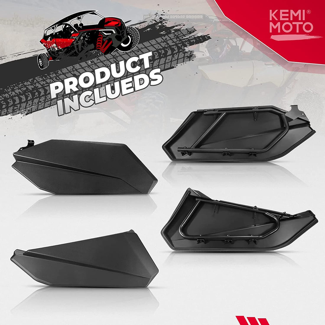 Soft Cab Enclosure and Lower Door Inserts for Can-Am Maverick X3 MAX - view 9