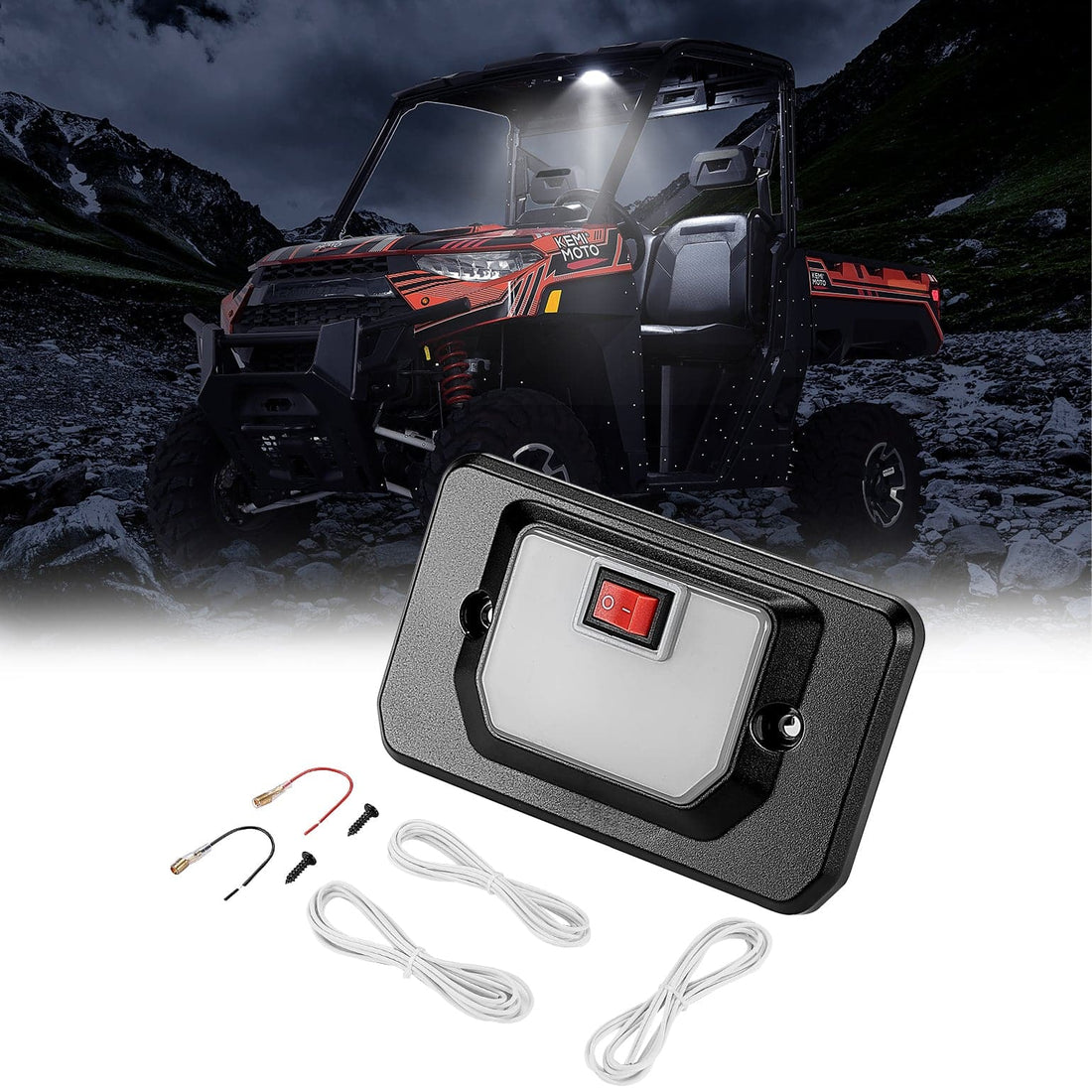 UTV Dome Light for Polaris Ranger XP 1000 SP 570 2018-2026 - view 1