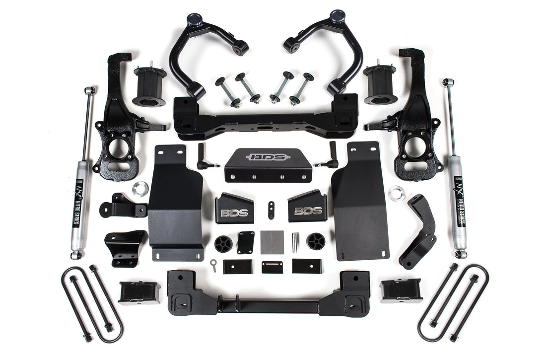 4 Inch Lift Kit | Chevy Silverado or GMC Sierra 1500 (25-26) 4WD | Diesel