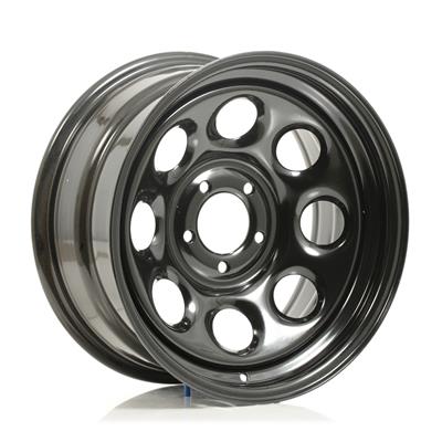 Cragar Soft 8 Black Wheels - 3978834