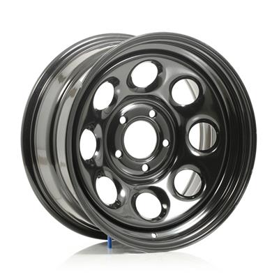 Cragar Soft 8 Black Wheels - 3978850