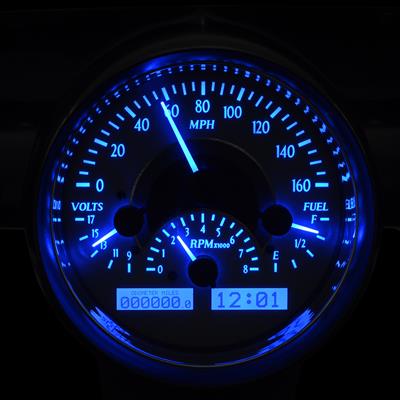 Dakota Digital VHX Series Direct-Fit Analog Gauge Systems - VHX57CSB