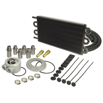 Derale 7000 Series Tube and Fin Engine Oil Cooler Kits - 15505