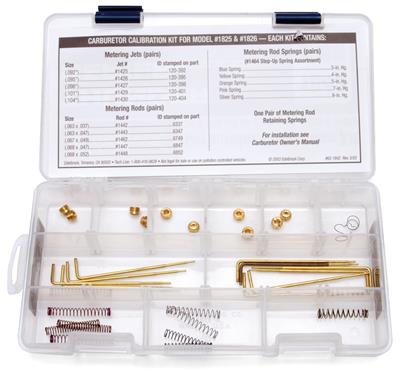 Edelbrock Thunder Series AVS Carburetor Calibration Kits - 1842