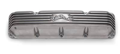 Edelbrock Classic Cast Aluminum Valve Covers - 4199