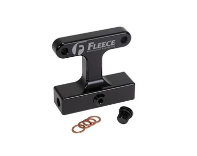 Fleece Performance Fuel Filter Delete Blocks - FPEFFDRO3G