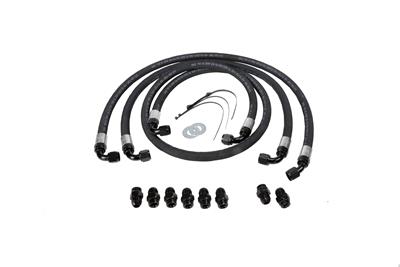 Fleece Performance Transmission Cooler Lines - FPETLLBZLMM