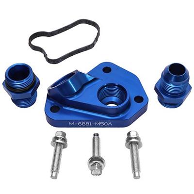 Ford Performance Parts Coyote Remote Oil Filter Adapters - M6881M50A