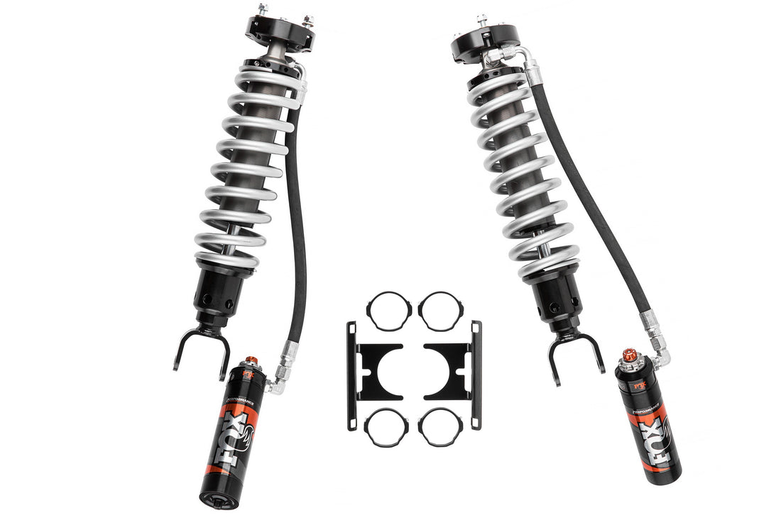 FOX 2.5 Coilover Shocks w/ DSC Reservoir Adjuster | 2-3 Inch Lift | Performance Elite Series | Ram 1500 (19-26) 4WD