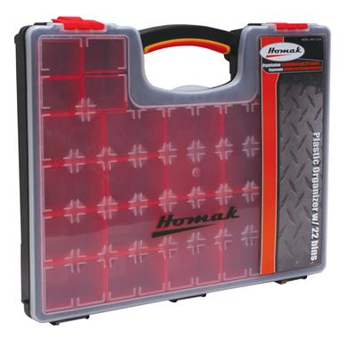 Homak Portable Organizers with Removable Bins - HA01122238