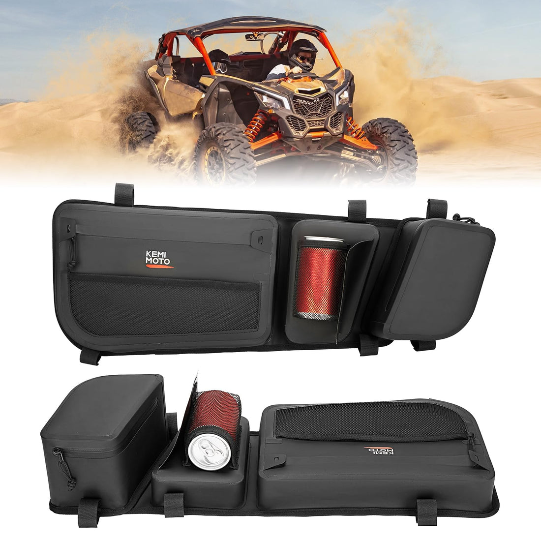 Update Water-repellent Door Bags for Can-Am Maverick X3 / MAX - view 1