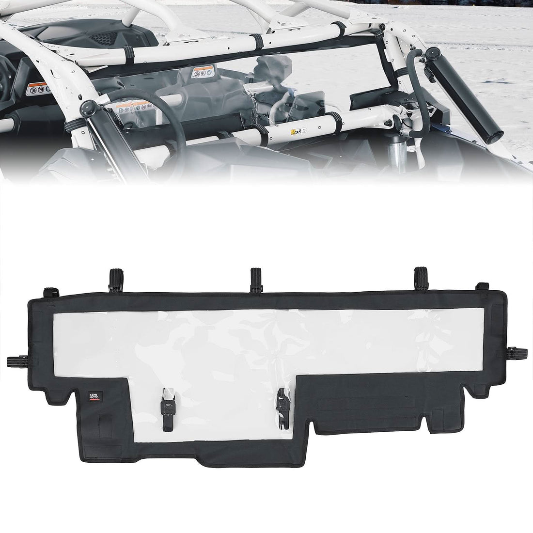 Soft Cab Enclosures & Soft Rear Windshield for Can-Am Maverick X3 - view 9