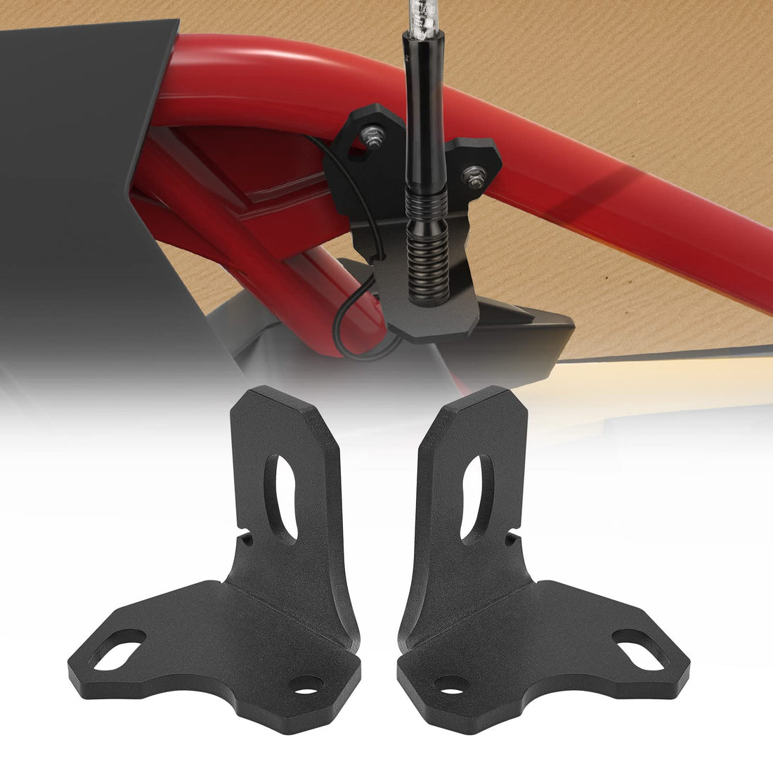2 PCS Adjustable Whip Light Flag Mount for Can-Am Maverick X3 / MAX - view 10