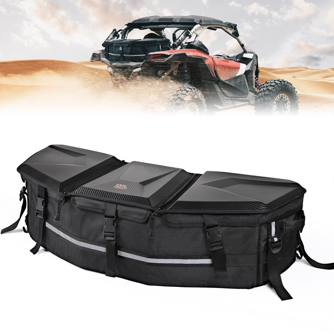 Rear Storage Bag & Door Bags for Can-Am Maverick X3 MAX - view 2