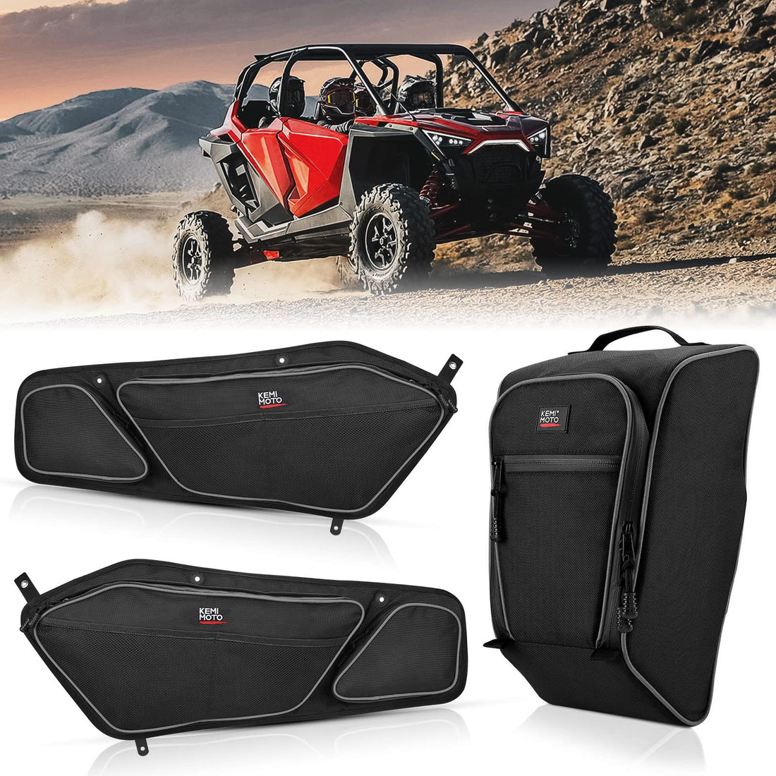 1680D Door Bags & Center Bag for Polaris RZR PRO XP 2020-2024 - view 1