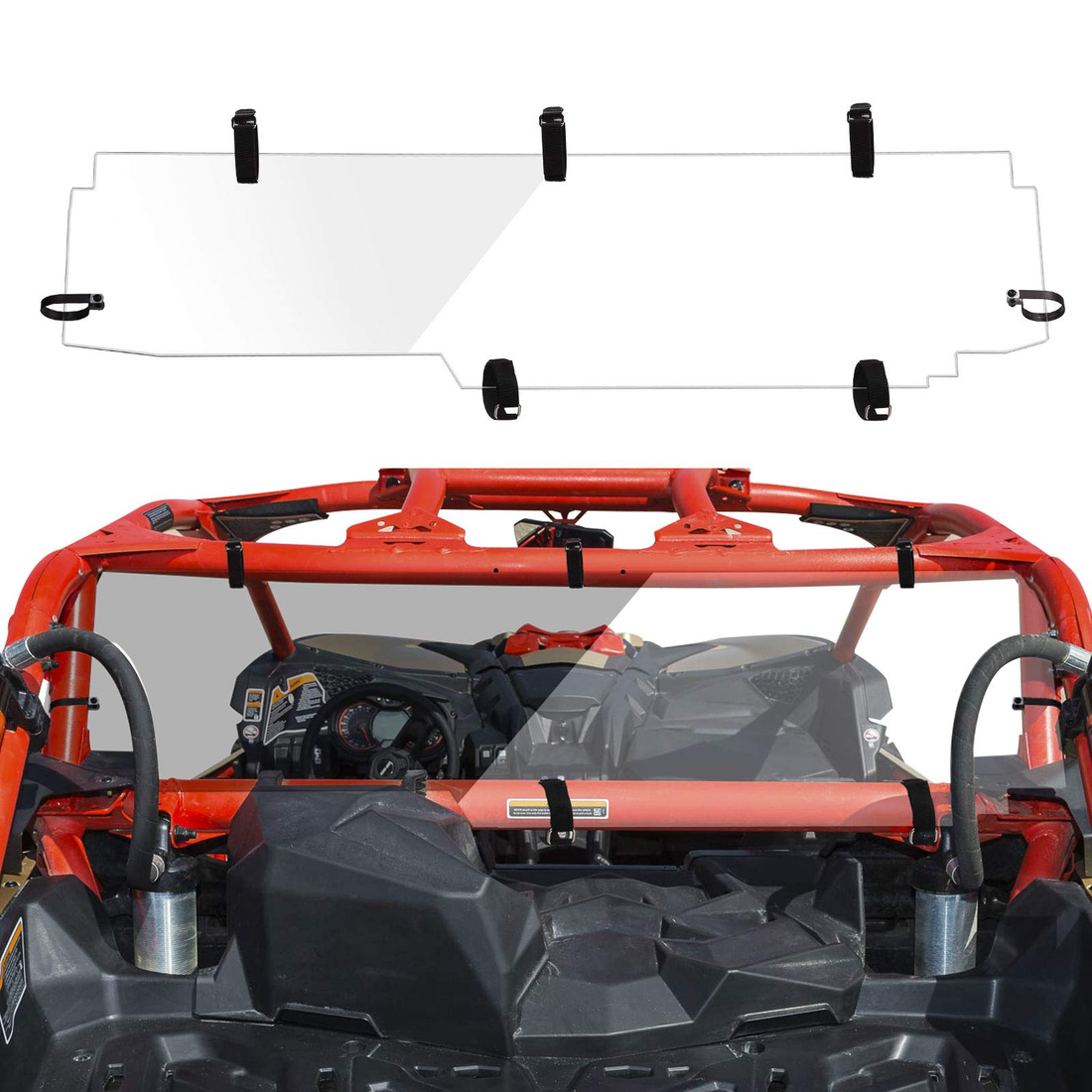 Soft Cab Enclosure and Rear Windshield for Can-Am Maverick X3 MAX - view 3
