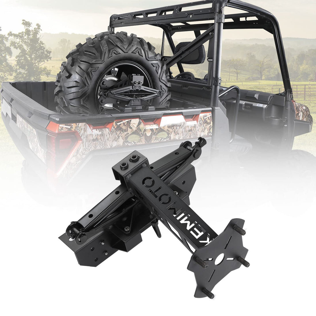 UTV Spare Tire Mount for Polaris Ranger 500 1000 XP 1000 - view 8