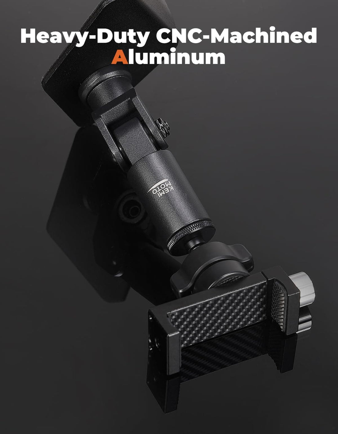 360° Adjustable CNC Phone Mount for Can-Am Maverick X3 / MAX - view 4