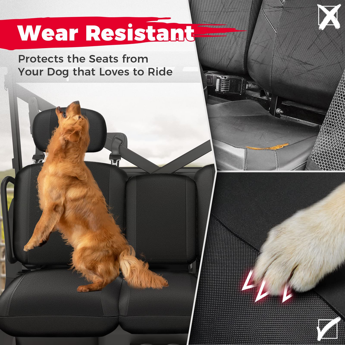 UTV Seat Cover for Can-Am Defender HD5|7|8|9|10 - view 2