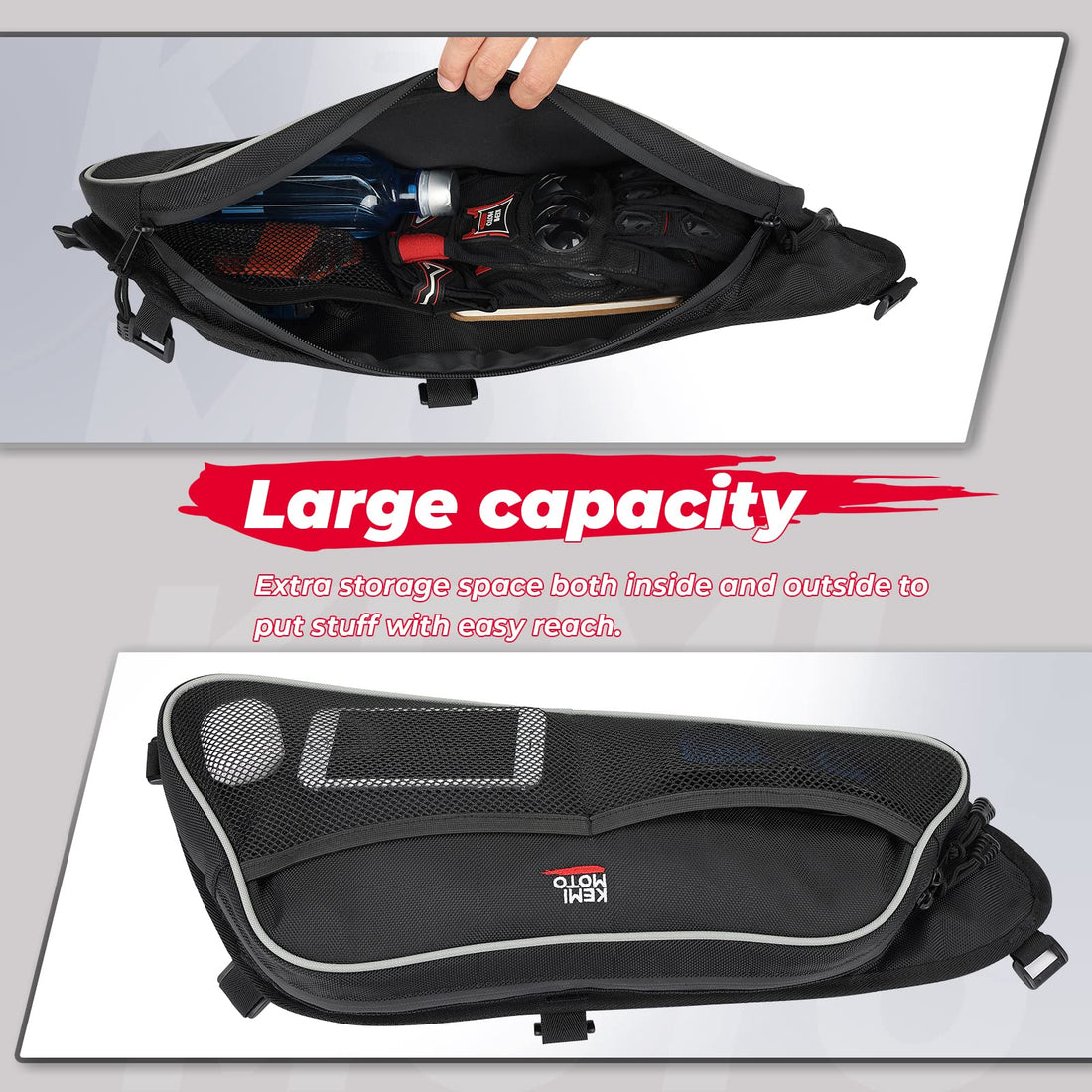 Lower Door Storage Bags for Can-Am Maverick X3 / MAX - Set of Two - view 2