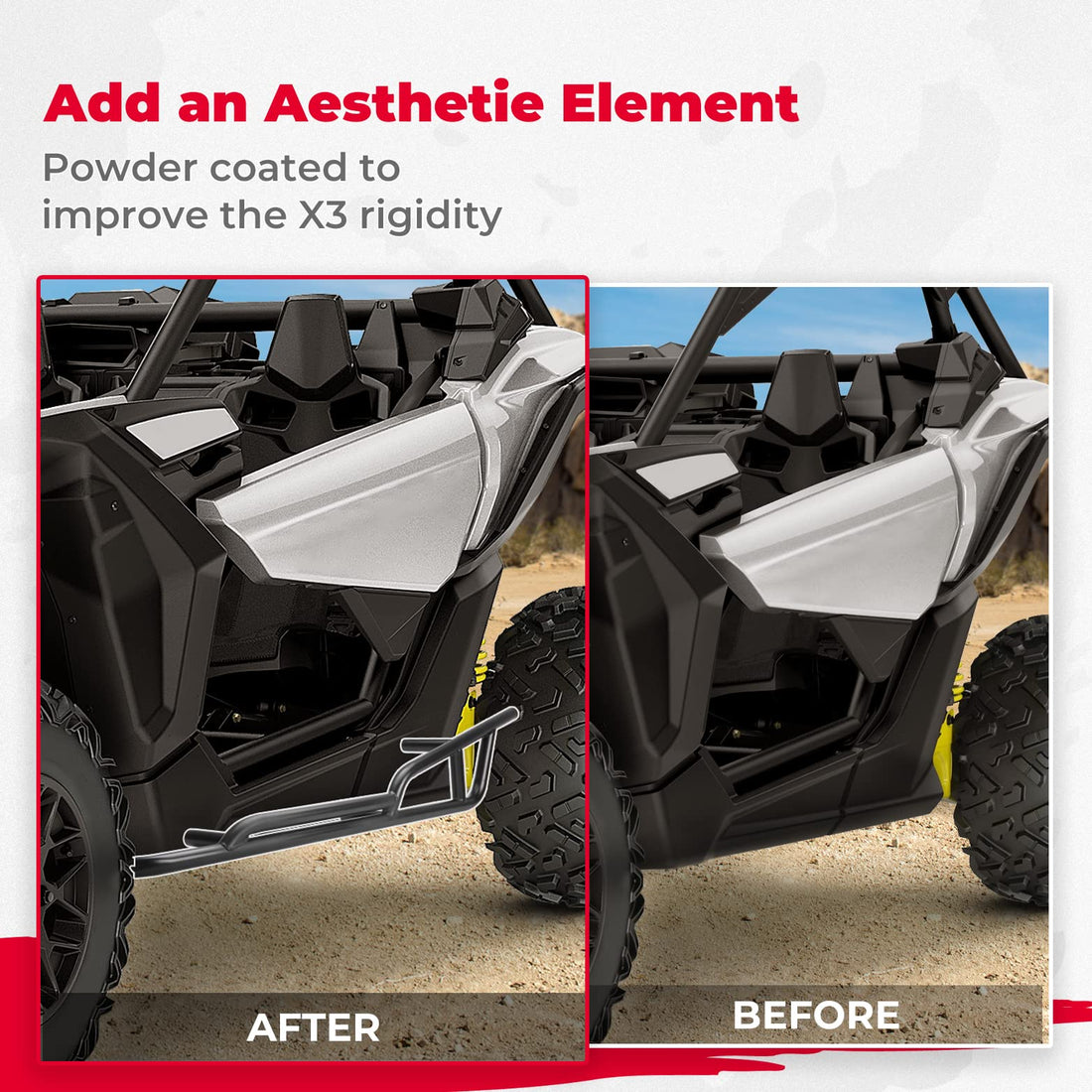 Fender Flares & Nerf Bars for Can-Am Maverick X3 - view 4