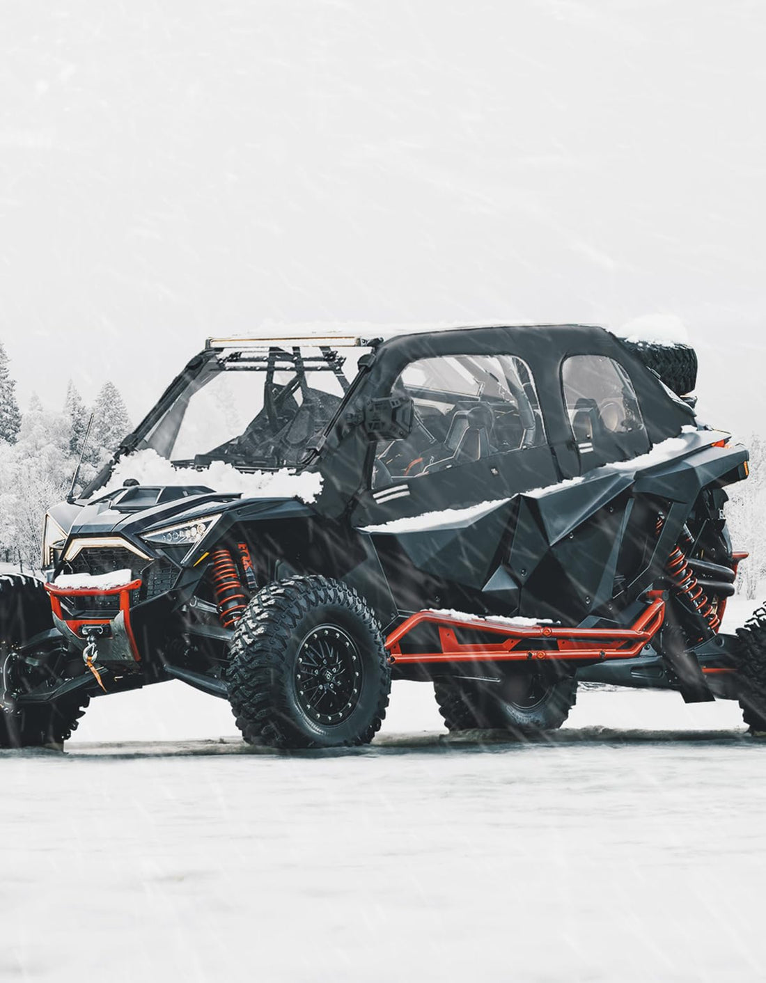 Soft Upper Door Cab Enclosure Set for Polaris RZR PRO XP 4 / Turbo R 4 - view 8