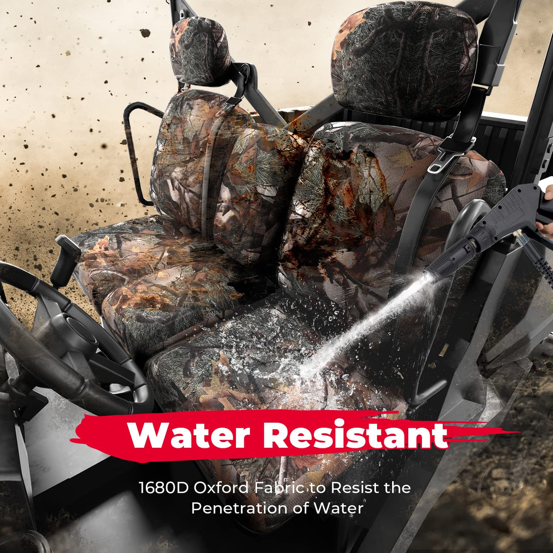 Camouflage Seat Cover for Can-Am Defender HD5|7|8|9|10 - view 3