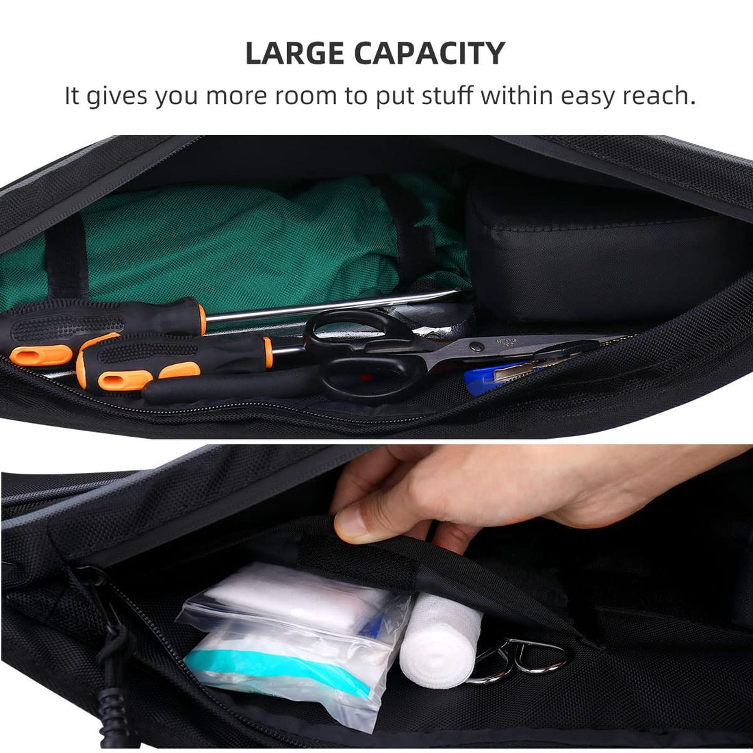1680D Door Bags & Center Bag for Polaris RZR PRO XP 2020-2024 - view 3