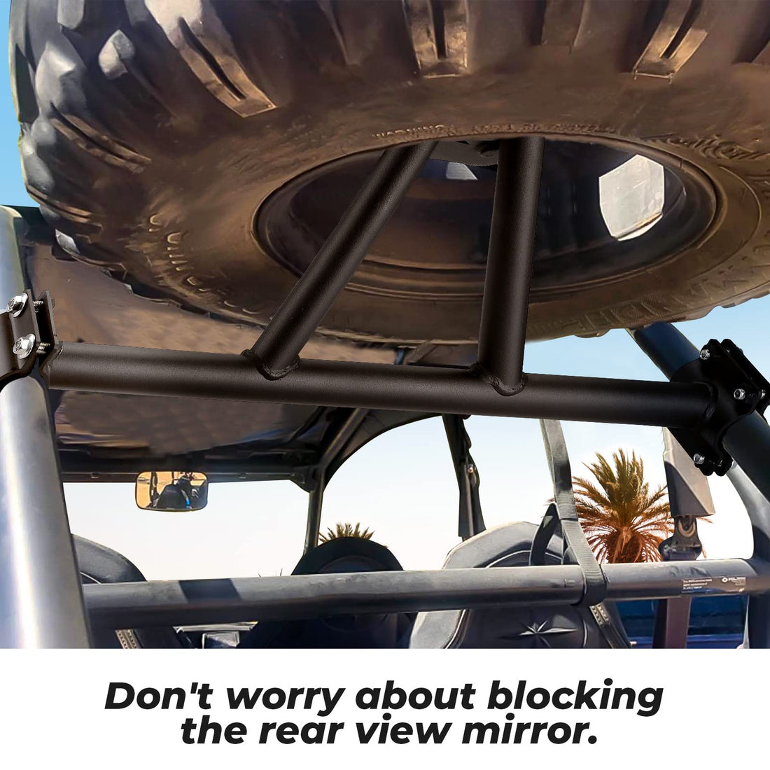 Spare Tire Carrier Mount for Polaris RZR XP 1000 /4 1000 / Turbo - view 3