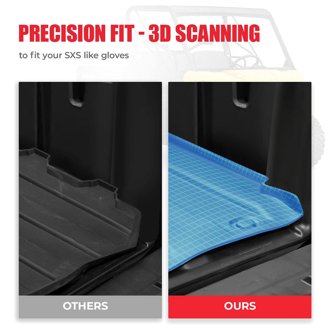 TPE Floor Mats & Bed Liner for Can-Am Defender HD7|8|9|10 - view 10