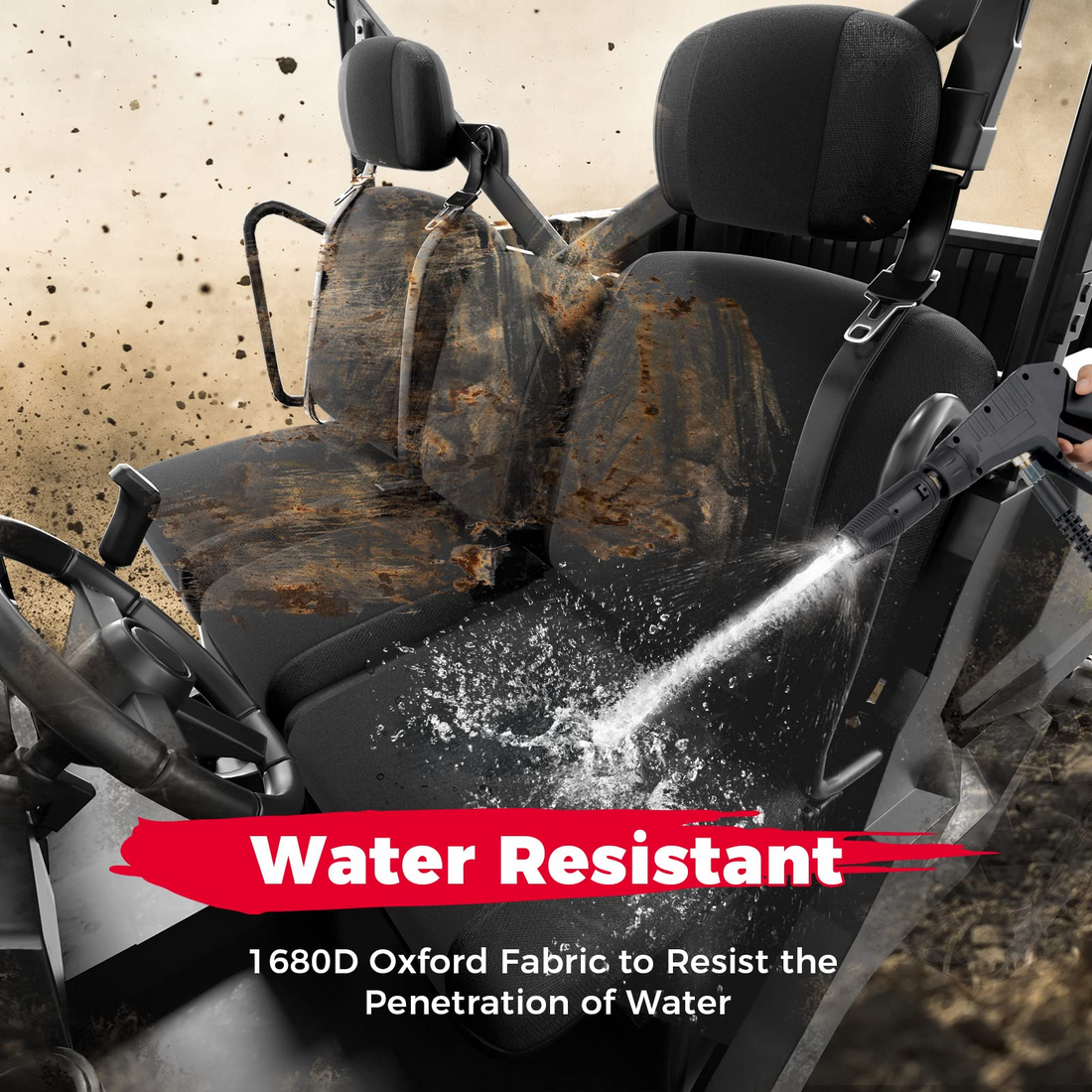 UTV Seat Cover for Can-Am Defender HD5|7|8|9|10 - view 4