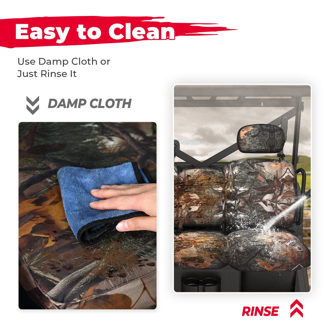 Camouflage Seat Cover for Can-Am Defender HD5|7|8|9|10 - view 5