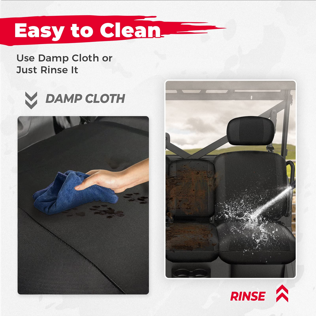 UTV Seat Cover for Can-Am Defender HD5|7|8|9|10 - view 5