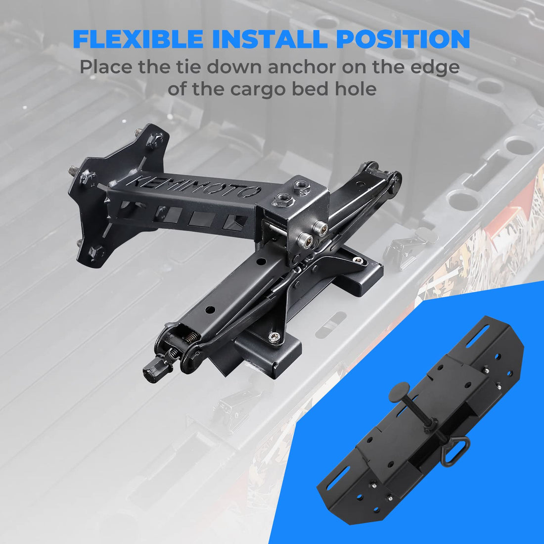 UTV Spare Tire Mount for Polaris Ranger 500 1000 XP 1000 - view 5