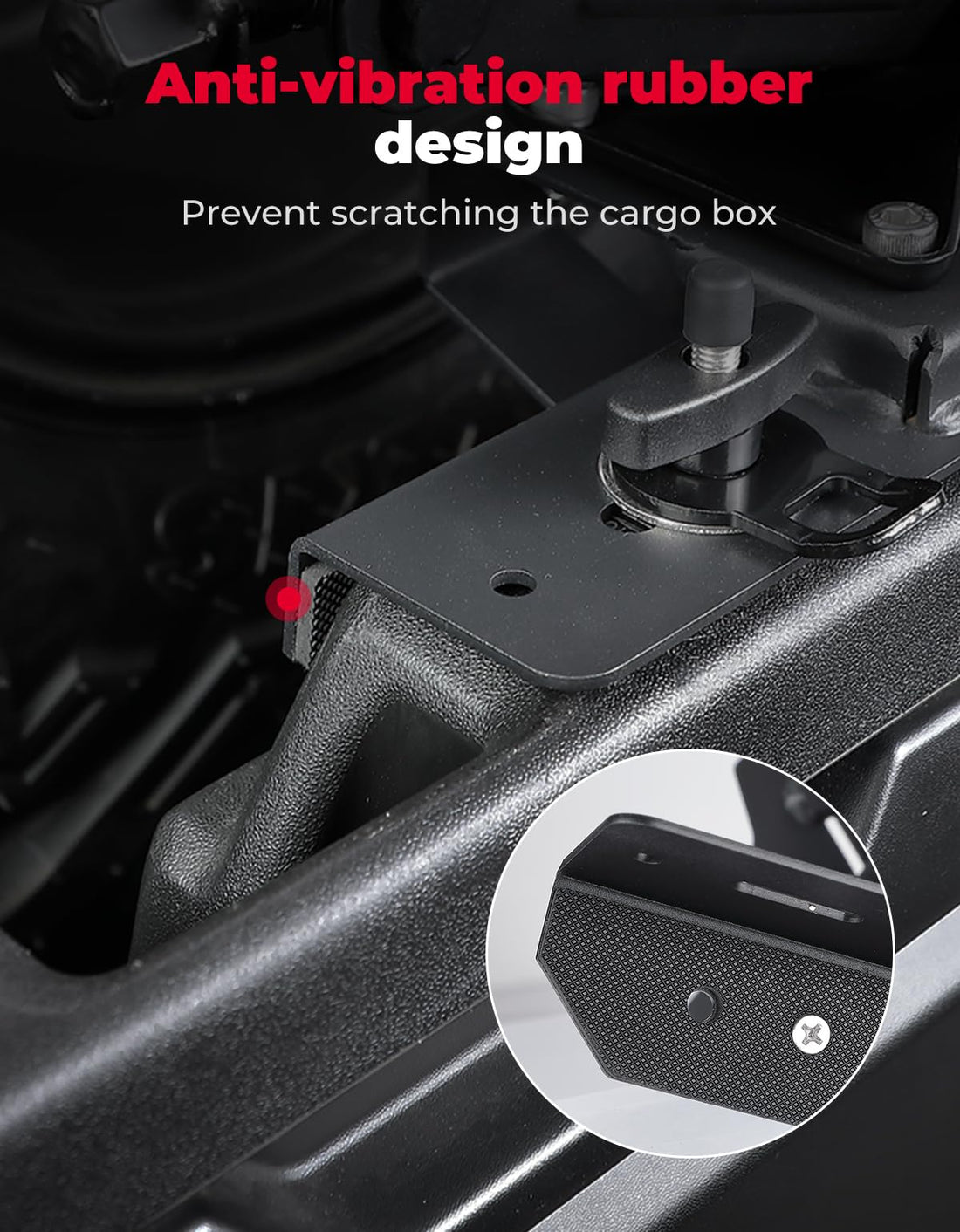 UTV Spare Tire Holder for Can-Am Defender HD5|7|8|9|10 - view 5