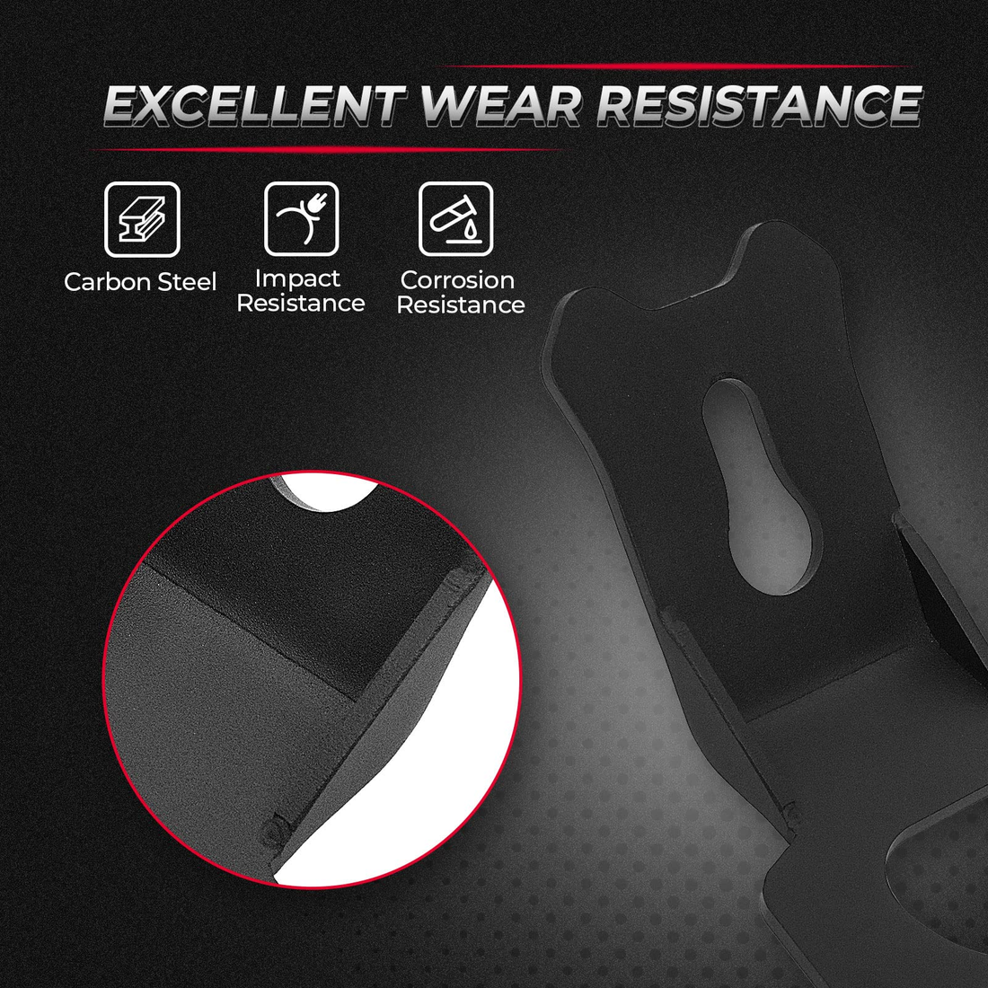 4PCS Tie Down Brackets Hooks for Can-Am Maverick X3 / MAX - view 6
