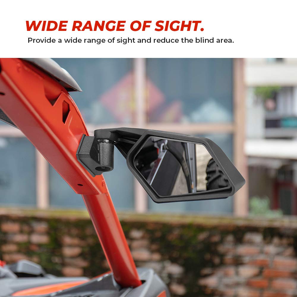 One Pair LED Side Mirrors for Can-Am Maverick X3 | X3 MAX - view 6